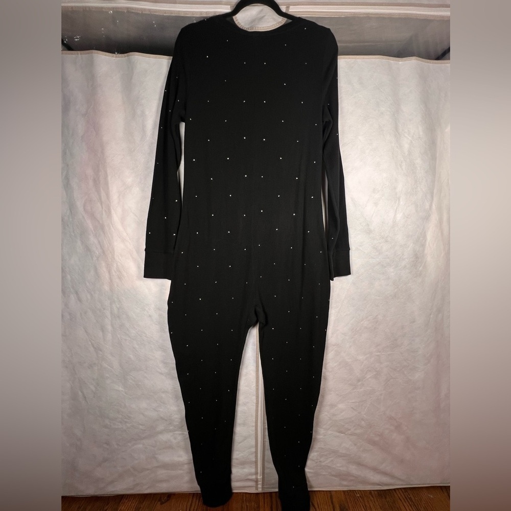 NWOT PINK VICTORIA’S SECRET THERMAL LONG BLING ONESIE SIZE LARGE - Picture 3 of 6